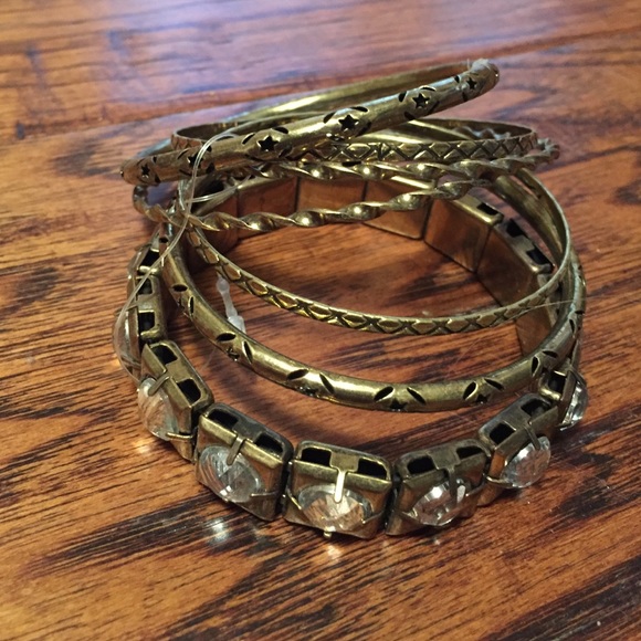 Set Of Seven Bracelets