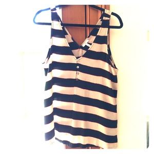 🥂🆕 🥂 Striped Joie Silk Tank