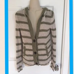 Banana Republic hooded cardigan