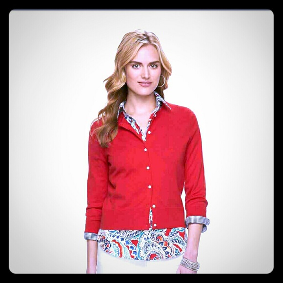 Red Cardigan