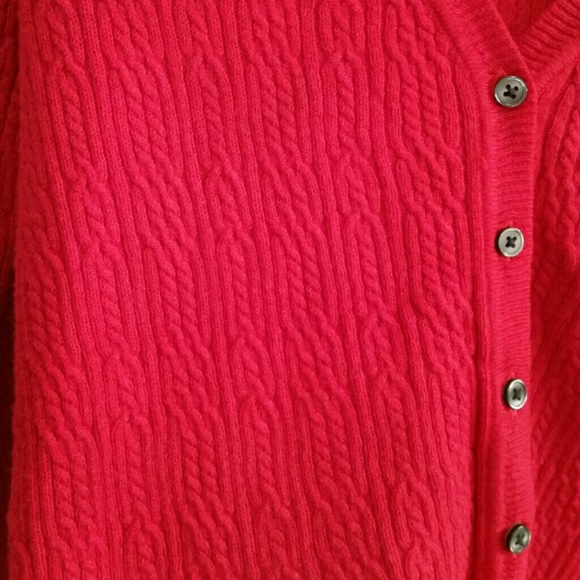 Red Cardigan - Picture 3 of 4
