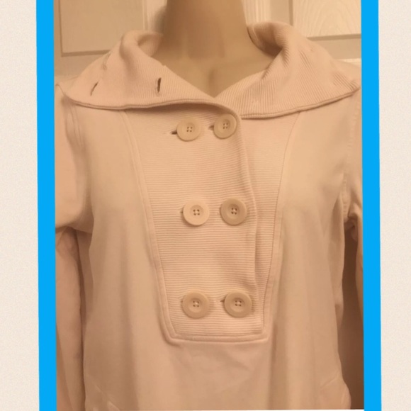 Banana Republic half button pullover sweater - Picture 3 of 4