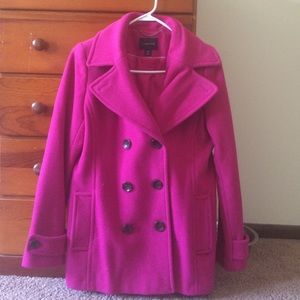 Lands'End wool peacoat