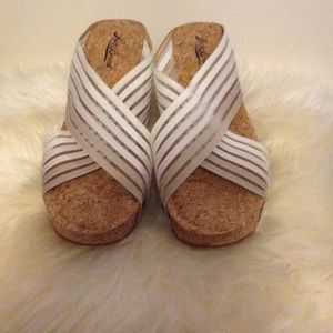 Lucky Brand Miller2 Canvas Wedge Sandal