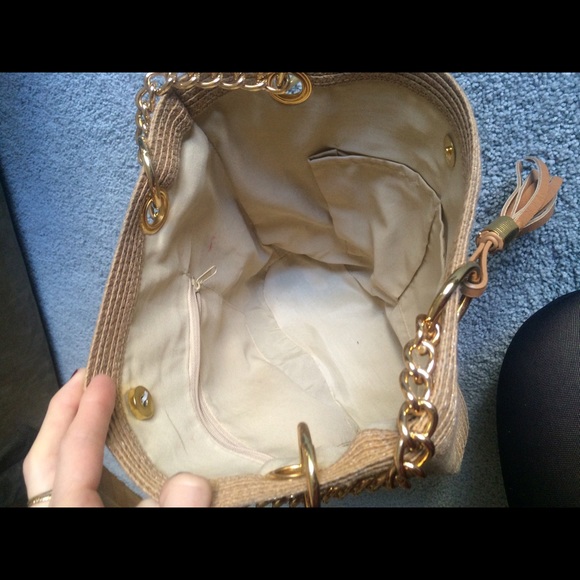 Medium size Straw festival bag - Picture 2 of 4