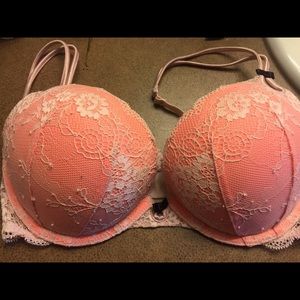 Victoria's Secret add 2 cups Gorgeous Bra 34B