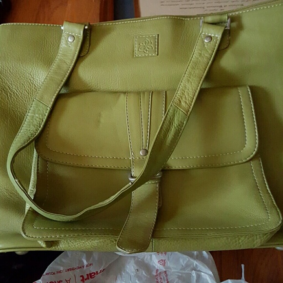 Clark and Mayfield leather laptop
