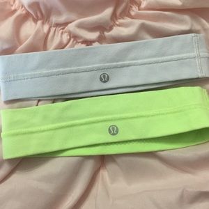 Lulu lemon headbands