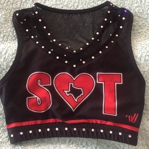 Varsity Spirit Of Texas Sports Bra