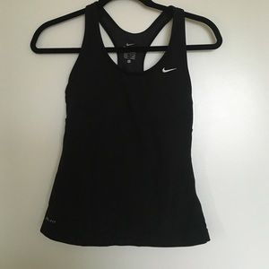 Nike dri-fit built in bra