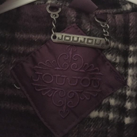 Super Cute Jou Jou Tie-Waist Pea Coat - Picture 2 of 3