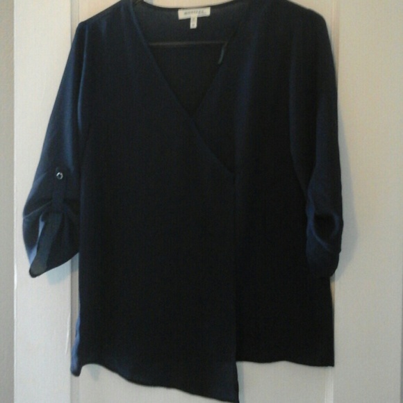Dark Blue Blouse