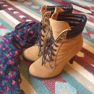 Work boot heels (timberland style)