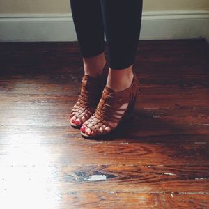 Basket Weave Wedges