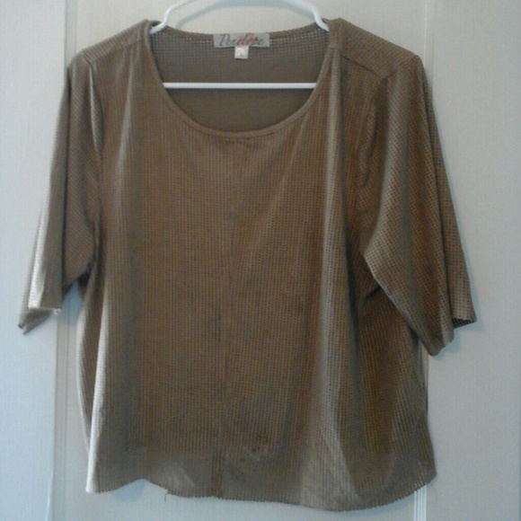 Suede brown  Shirt
