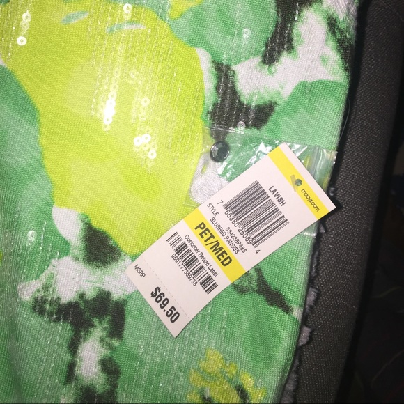 INC Short Sleeve Sequence Sweater Top - Picture 3 of 4