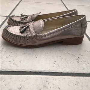 Dolce Vita Metallic Gold Loafers
