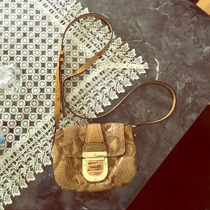 over the shoulder Michael Kors purse