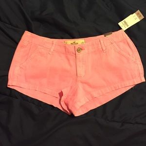 Bubblegum pink hollister shorts
