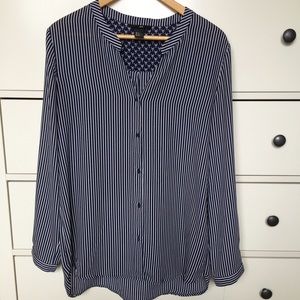 Oversized H&M blouse.