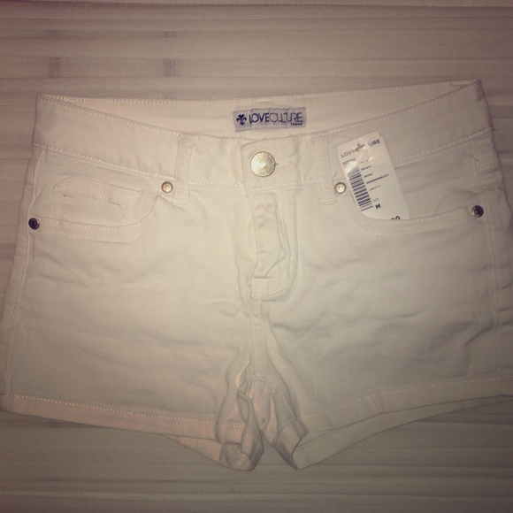 White Shorts