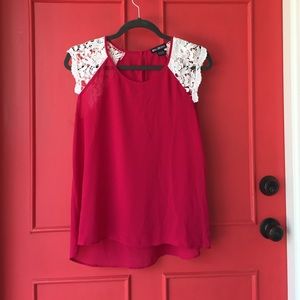 Cute red Miss Chievous Blouse