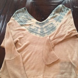 Cool boho light sweater