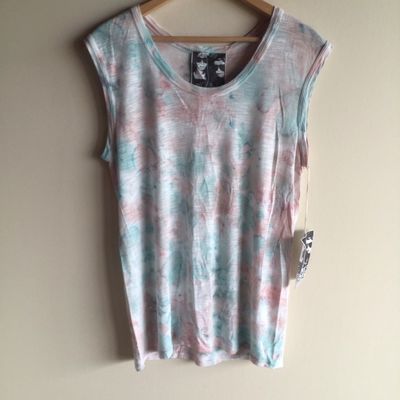 Young Fabulous & Broke Tops - Young Fabulous & Broke pastel tank