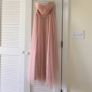 Jenny Yoo Annabelle Dress Blush Pink Sz 0 2