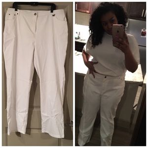 White TanJay Pants