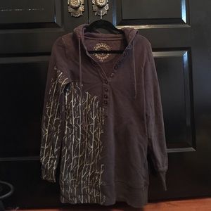 Free People long sweatshirt