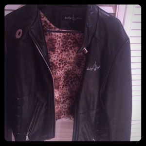 Leather jacket