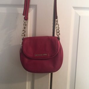 Michael Kors cross body bag in plum