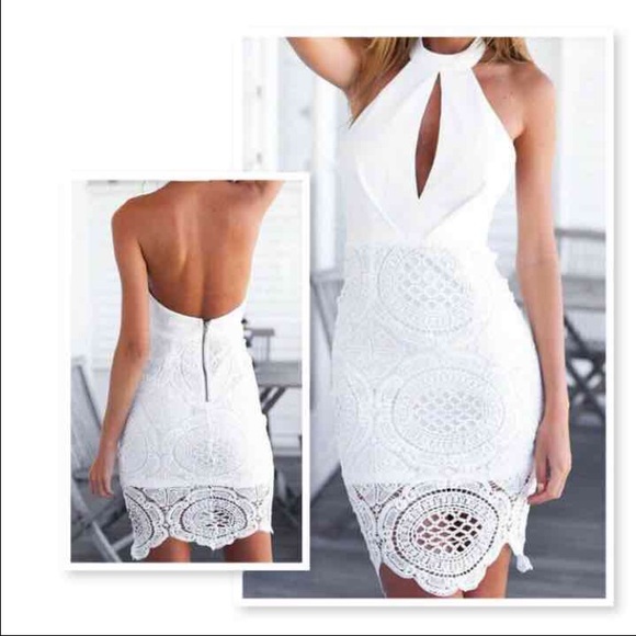NWT The Romantic Embroidered Bodycon Dress