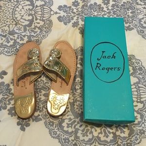 Gold Jack Rogers - worn only once