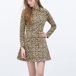 Zara Cheetah Print Dress