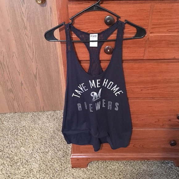 VS PINK Brewers tank top