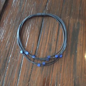 Unique casual black necklace