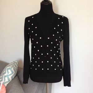 LOFT Polka Dot Sweater