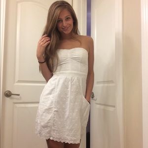 American Eagle strapless dress
