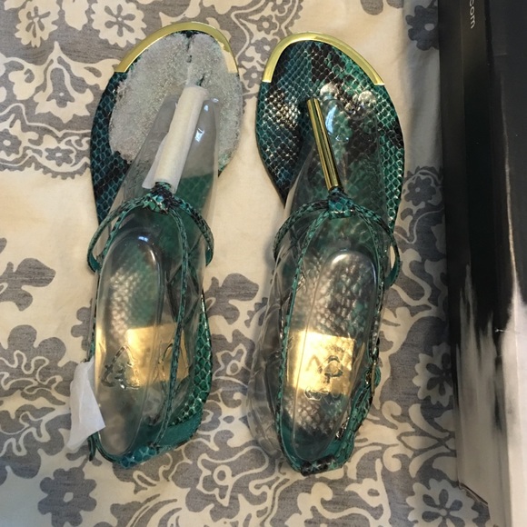 Teal Dolce Vita Sandals - brand new with tags
