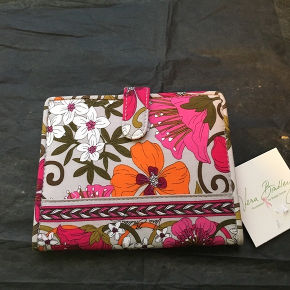 Vera Bradley Accessories - Passport Cover Vera Bradley Tea Garden Pattern