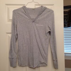 Pure Barre Long Sleeve, hooded Pullover