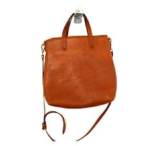 Madewell Mini Transport Bag in English Saddle