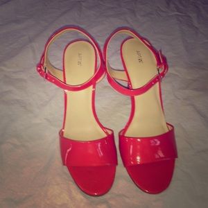 Apartment 9 Coral Red Pumps