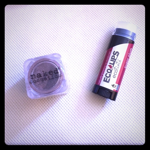 Naked cosmetics mica pigment & Eco lips