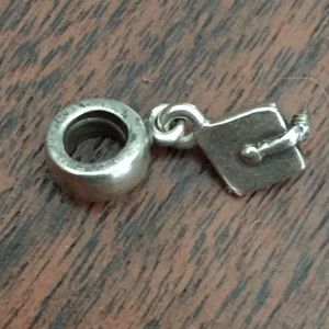 Graduation cap Pandora charm