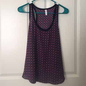 Xhileration Colorful Tank Top