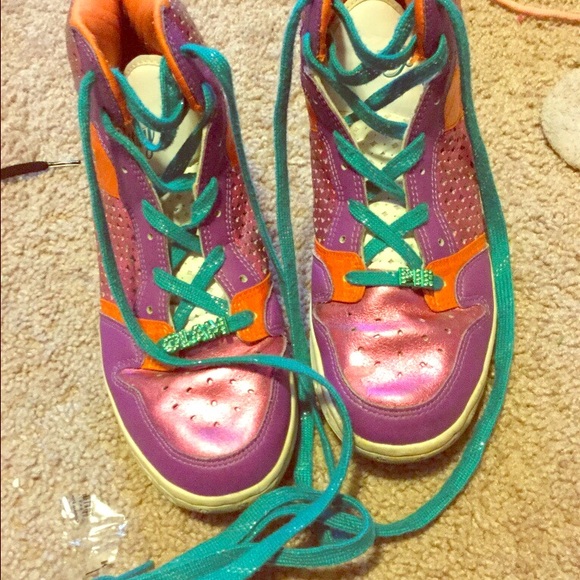 High top shoes