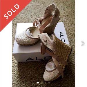 Aldo Lace Craver Wedges